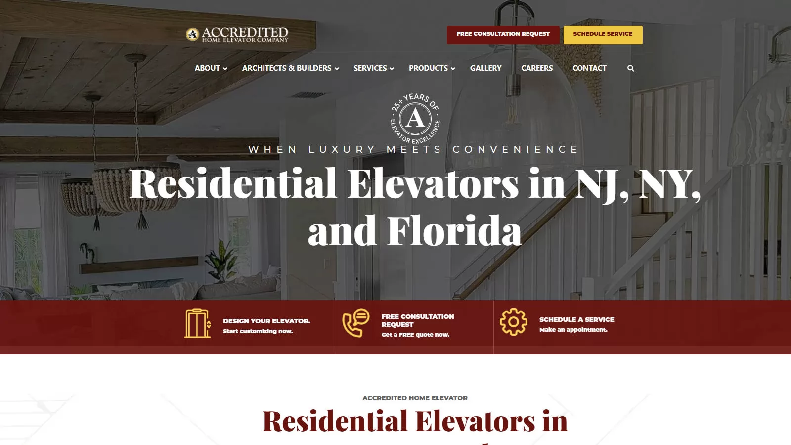 10. Accredited Home Elevator